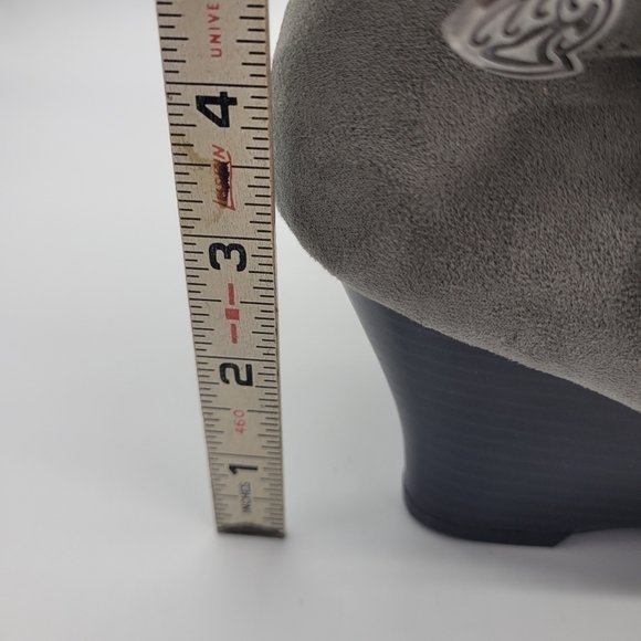 So Authentic American Heritage Women’s 7 M Boots LIMOUSINE Grey - Picture 15 of 15